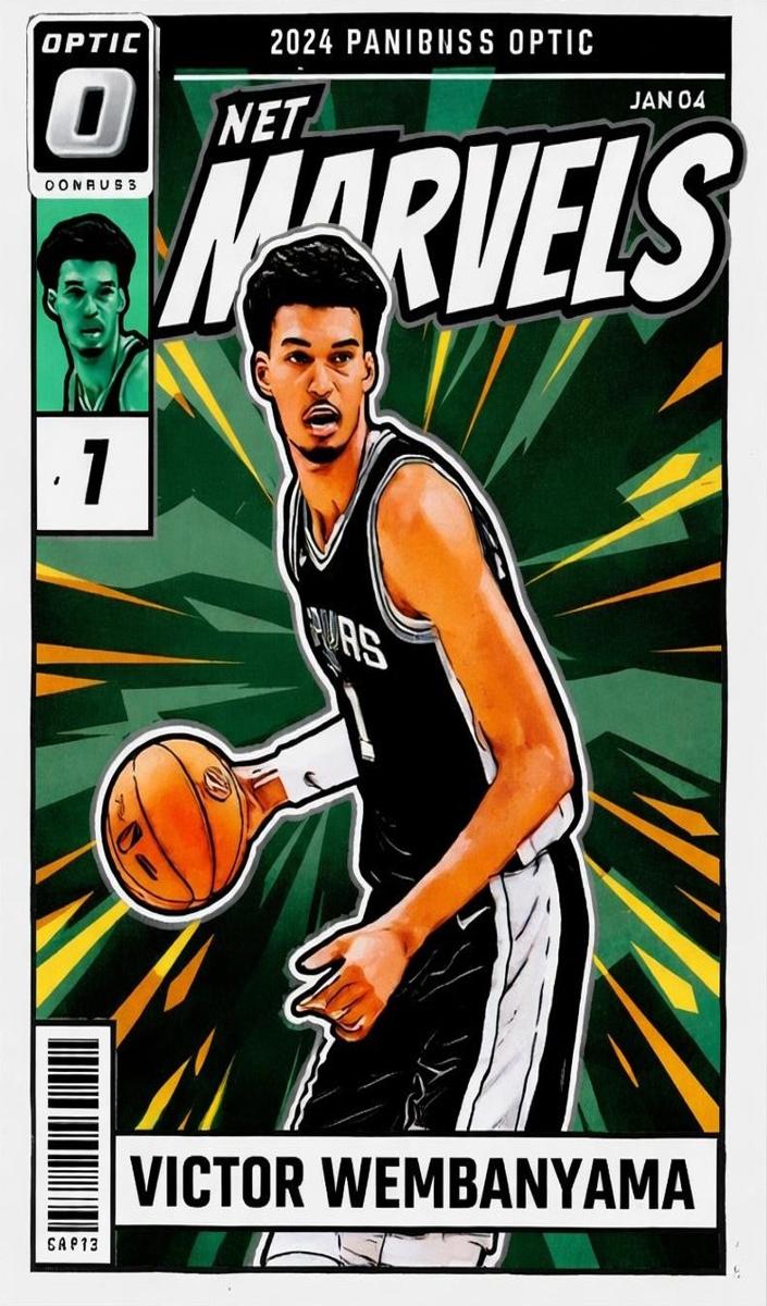 2024 Donruss Optic Basketball Victor Wembanyama #2 PSA 9