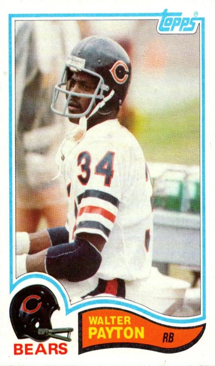 1982 Topps Football Walter Payton #302 PSA 9