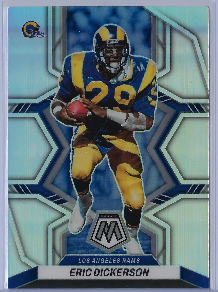 2022 Panini Mosaic Football Silver Eric Dickerson #114