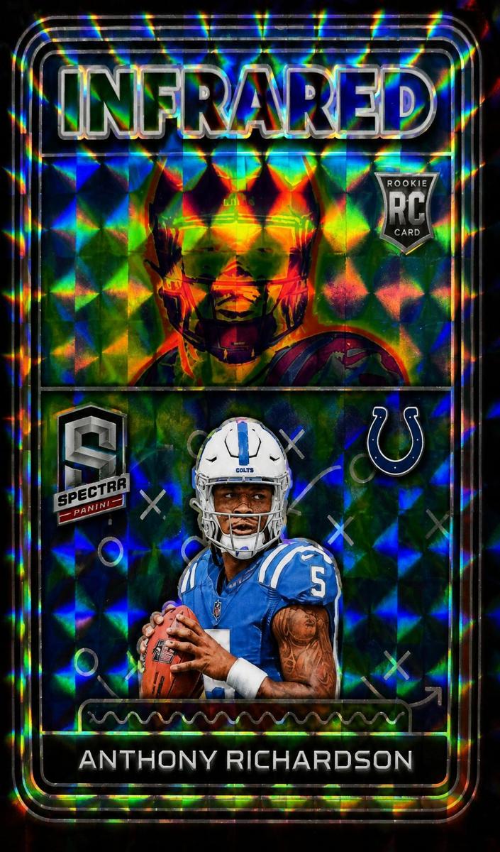 2023 Panini Spectra Football Interstellar Anthony Richardson #I-AR PSA 10