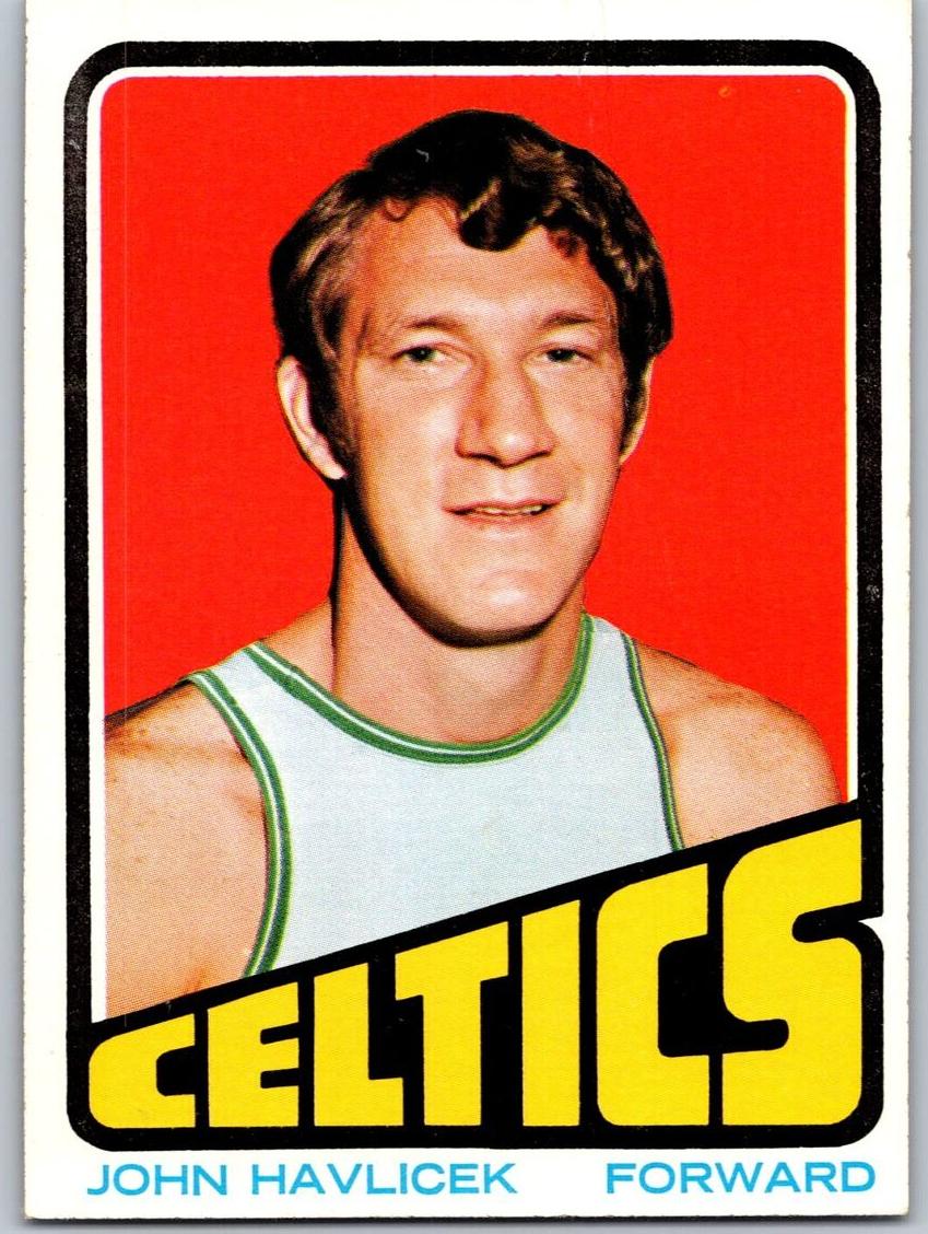 1972 Topps Basketball John Havlicek #110 PSA 8