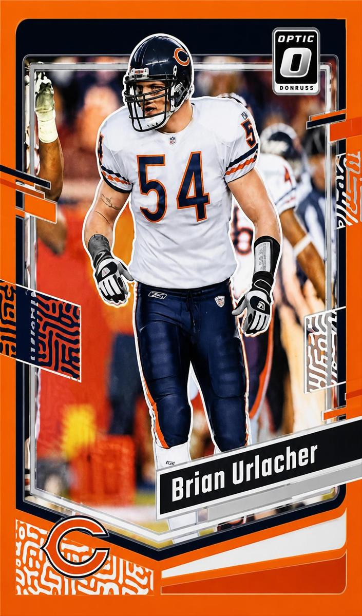 2023 Donruss Optic Football Orange Brian Urlacher #31