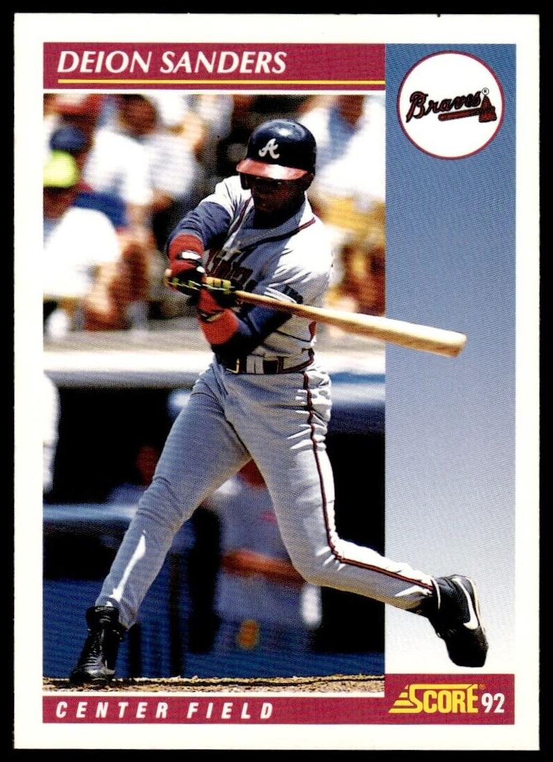 1992 Score Baseball Deion Sanders #571 PSA 10