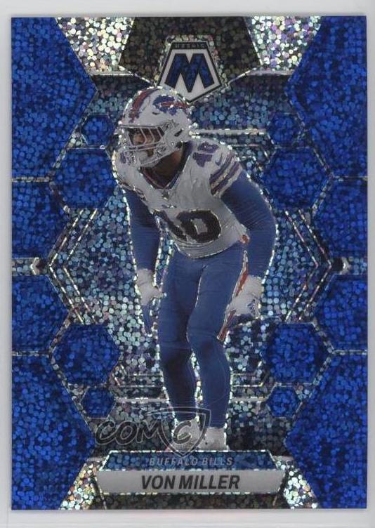2023 Panini Mosaic Football Blue Sparkle Von Miller #24