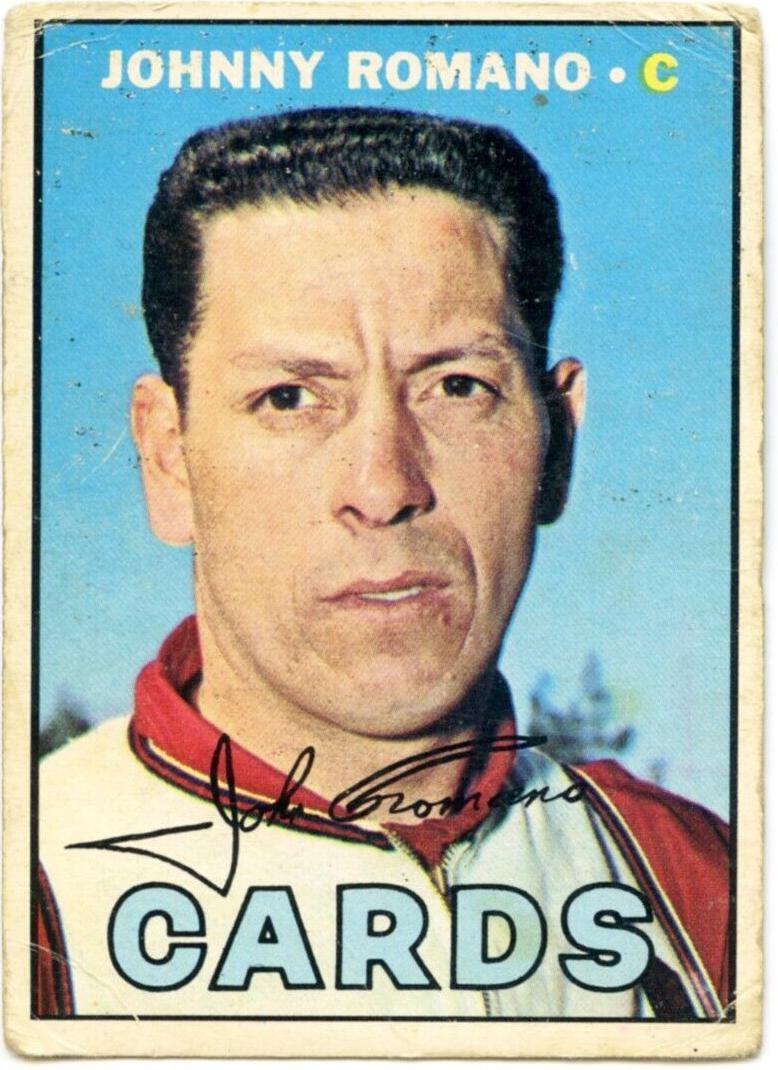 1967 Topps Baseball Johnny Romano #196 PSA 6.5