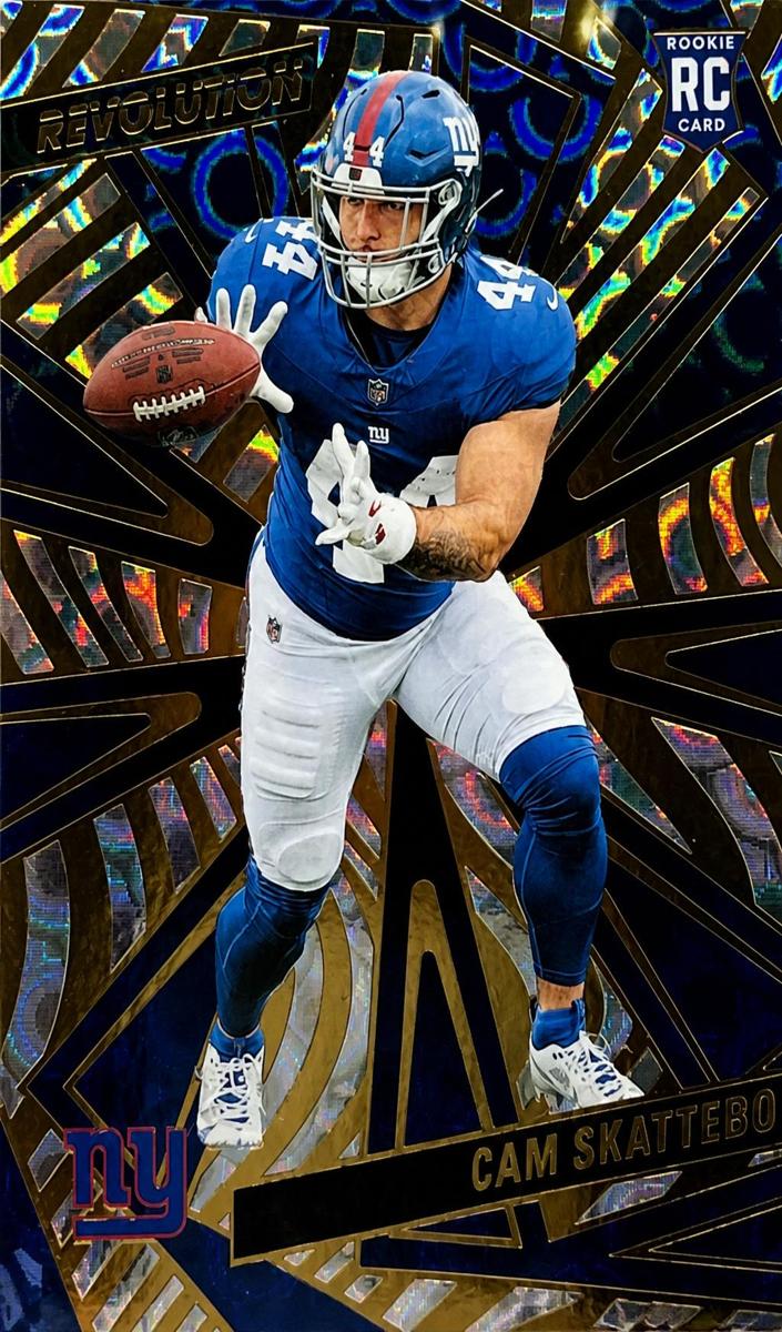 2025 Panini Revolution Football Groove Cam Skattebo #207 PSA 10