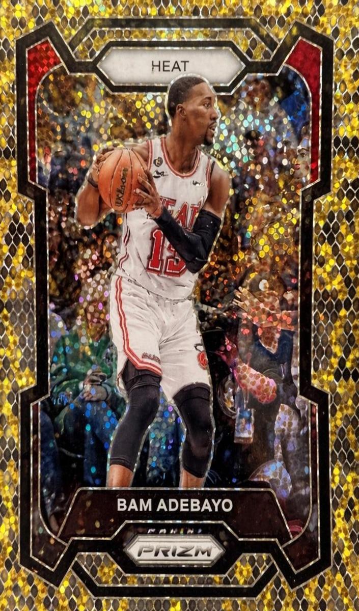 2023 Panini Prizm Basketball King Snake Bam Adebayo #66