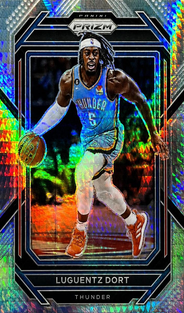 2022 Panini Prizm Basketball Hyper Luguentz Dort #55