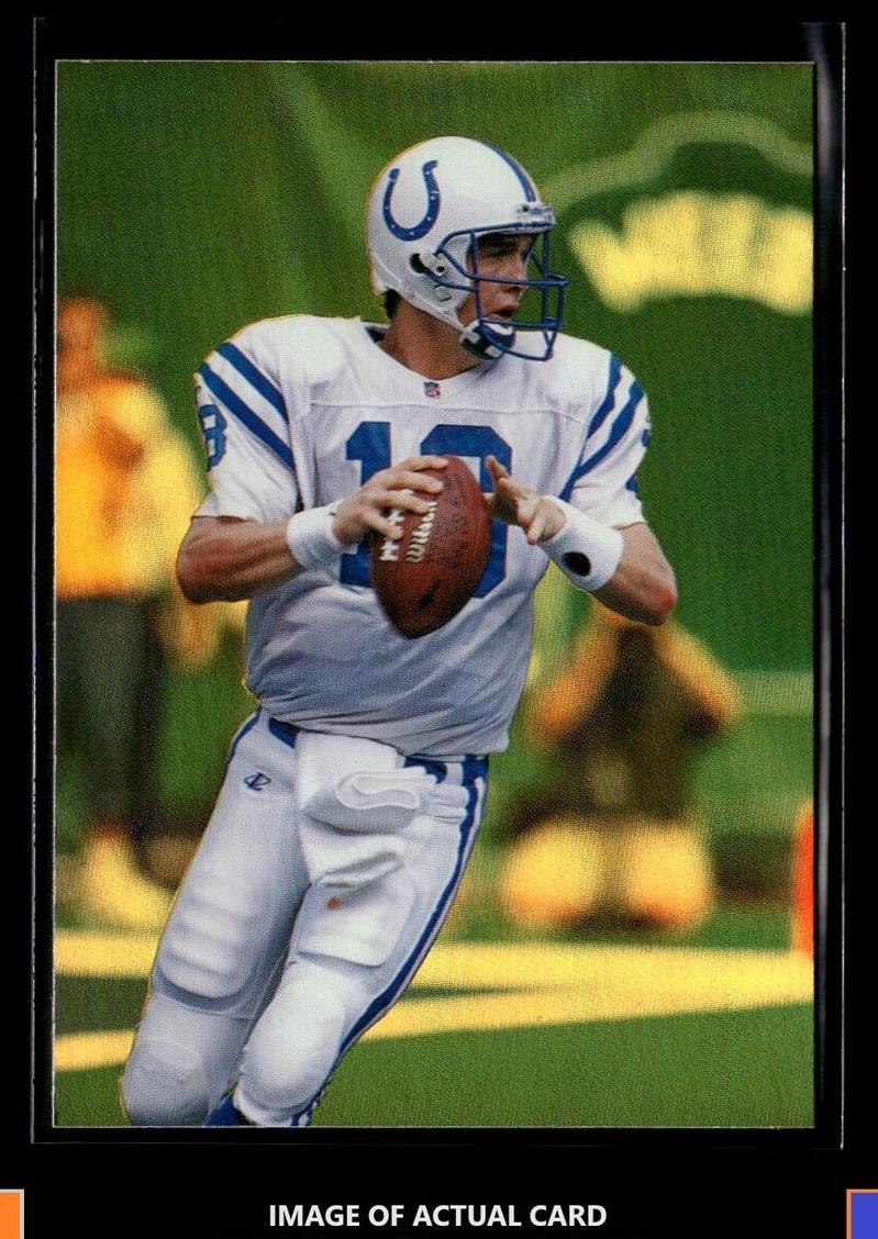 1998 Collector's Edge Odyssey Football Peyton Manning #212 CGC 8.5