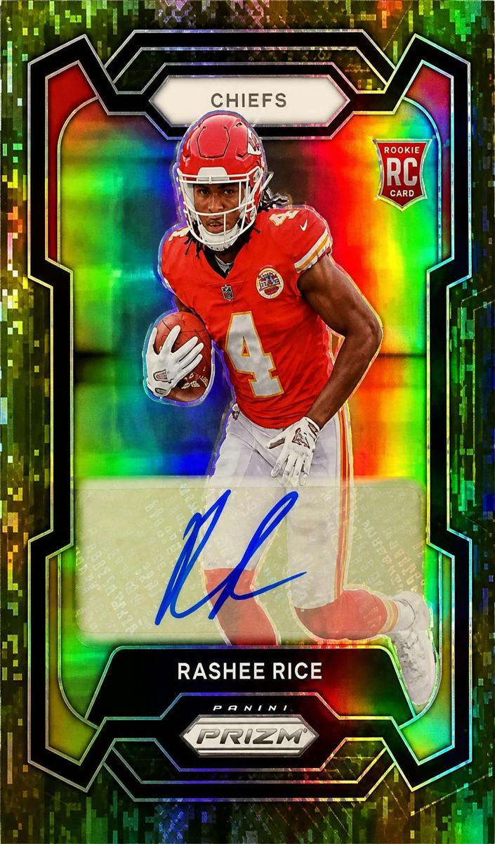 2023 Panini Prizm Football Camo Rashee Rice #350 PSA 9
