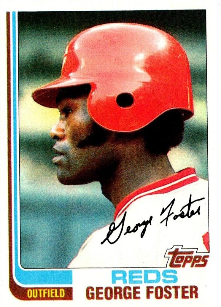 1982 Topps Baseball George Foster #700