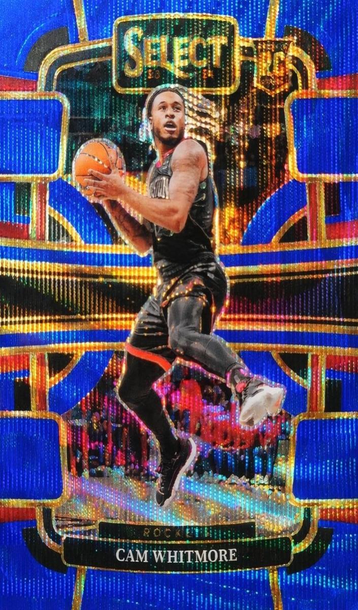 2023 Panini Select Basketball Blue Wave Cam Whitmore #69