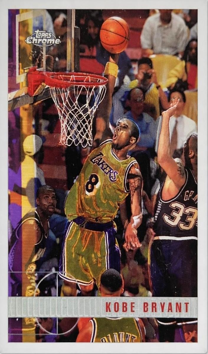 1997 Topps Chrome Basketball Kobe Bryant #171