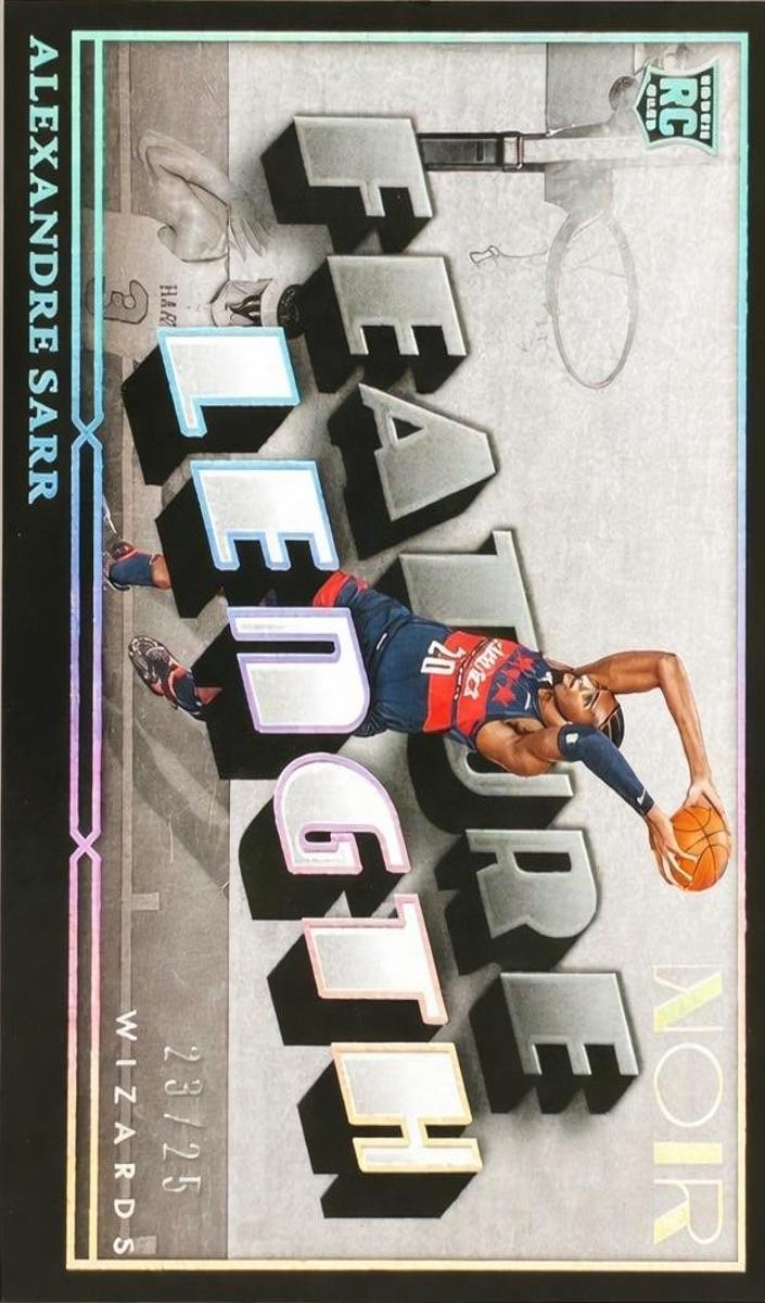 2024 Panini Noir Basketball Alexandre Sarr #270