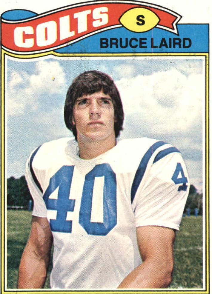 1977 Topps Football Bruce Laird #249