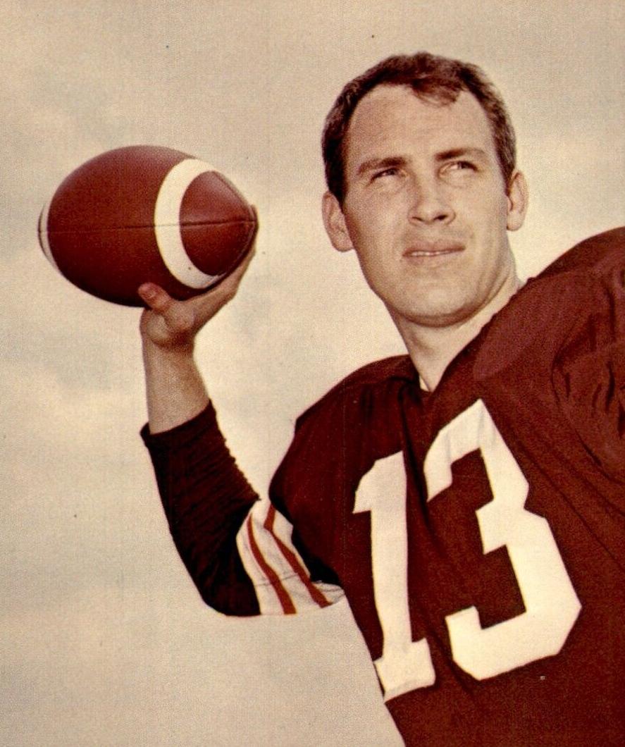 1964 Kahn's Wieners Football Frank Ryan #NNO