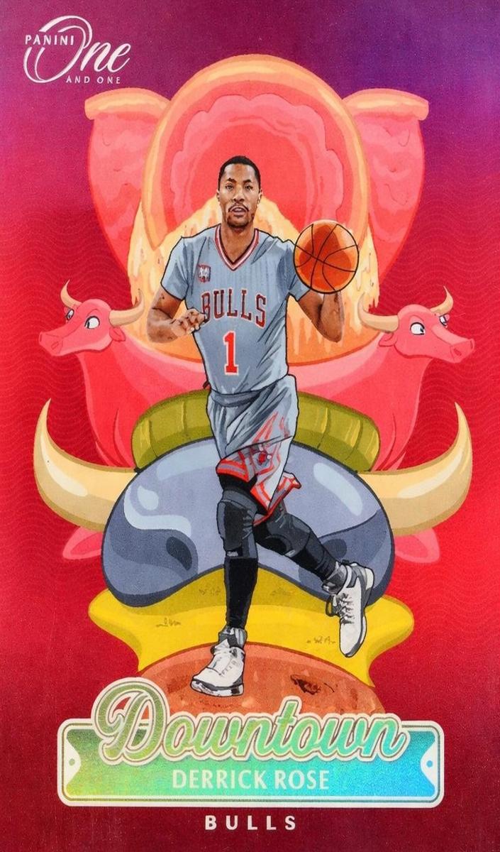 2024 Panini One and One Basketball Derrick Rose #37 PSA 10