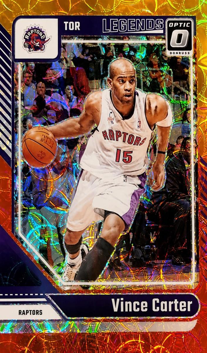 2024 Donruss Optic Basketball Red and Gold International Vince Carter #245