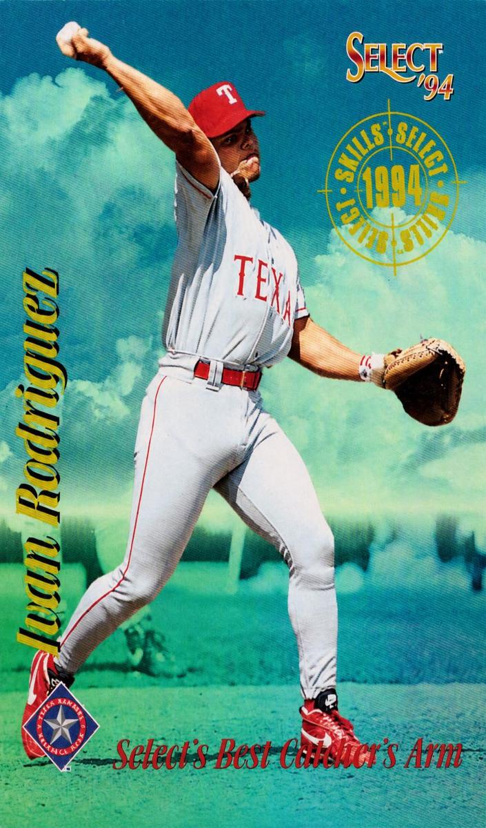 1994 Select Baseball Ivan Rodriguez #SK8
