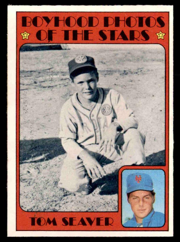 1972 O-Pee-Chee Baseball Tom Seaver #347 PSA 9