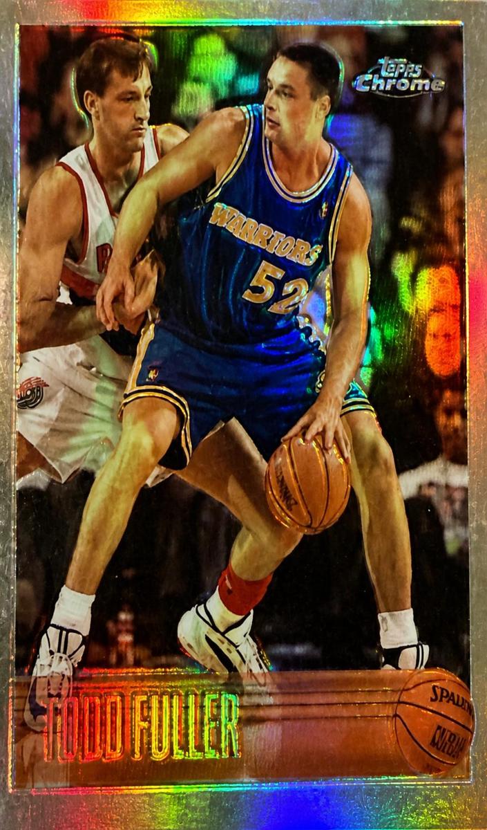 1996 Topps Chrome Basketball Refractor Todd Fuller #208 PSA 10