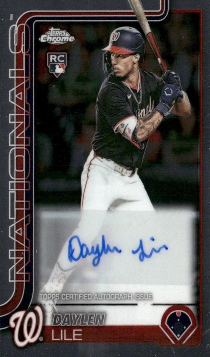 2025 Topps Chrome Update Baseball Daylen Lile #AC-DL