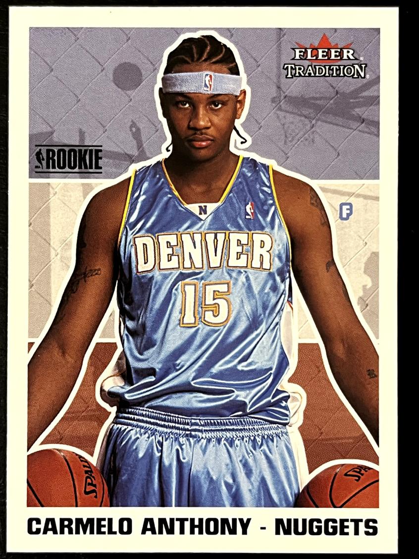 2003 Fleer Tradition Basketball Carmelo Anthony #263