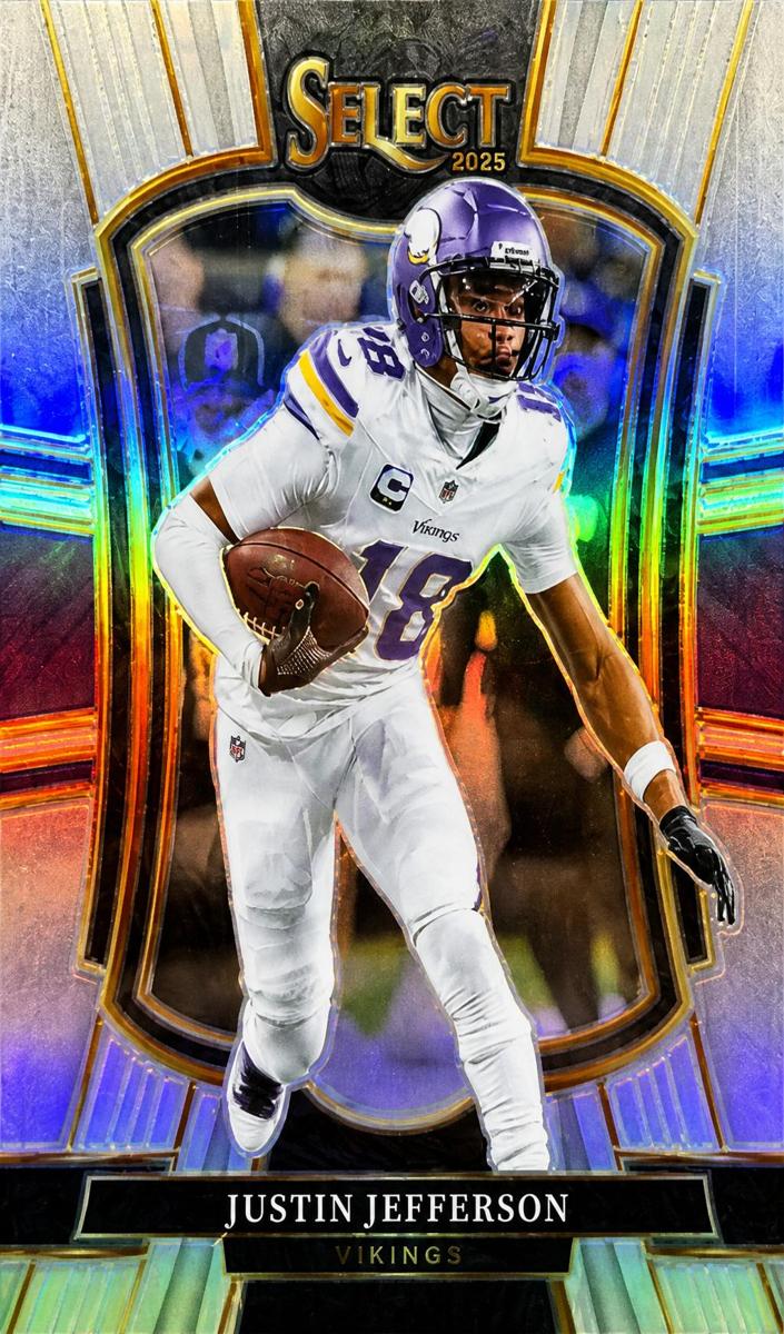 2022 Panini Select Football Silver Prizm Justin Jefferson #163