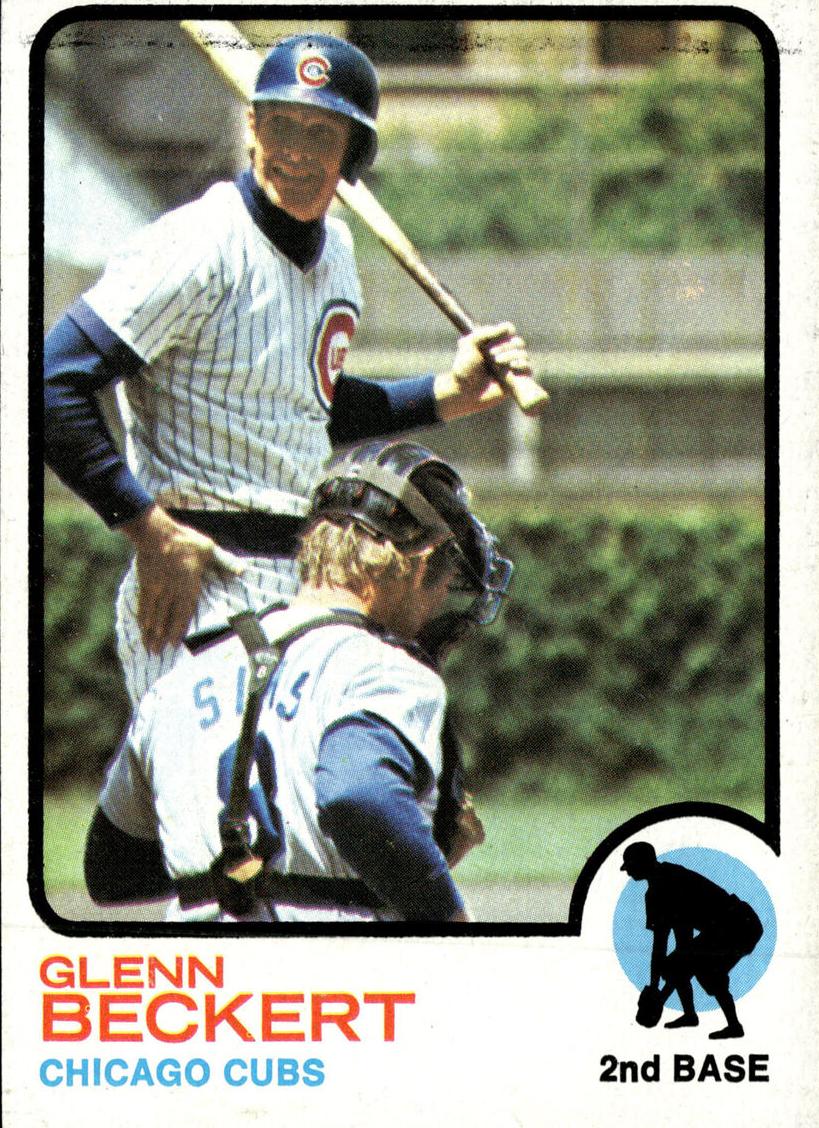 1973 Topps Baseball Glenn Beckert #440 PSA 7.5