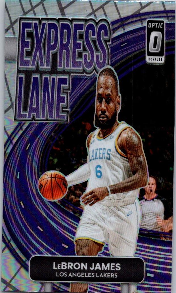 2022 Donruss Optic Basketball Holo LeBron James #4