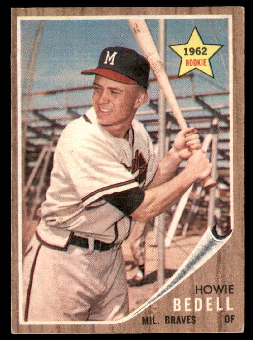 1962 Topps Baseball Howie Bedell #76