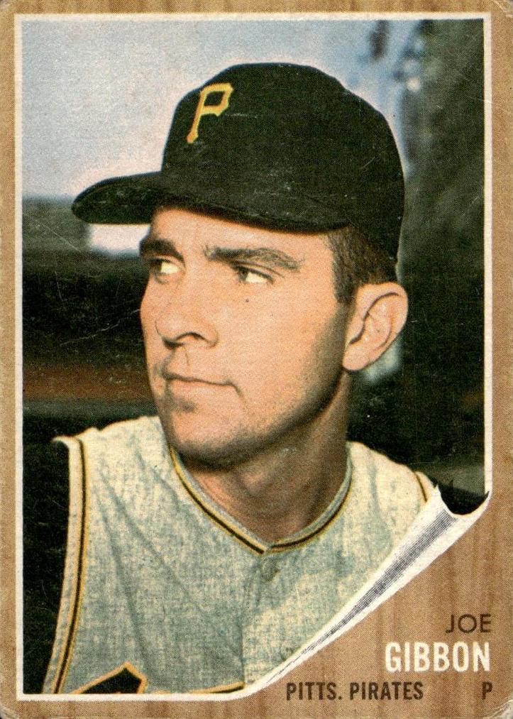 1962 Topps Baseball Joe Gibbon #448