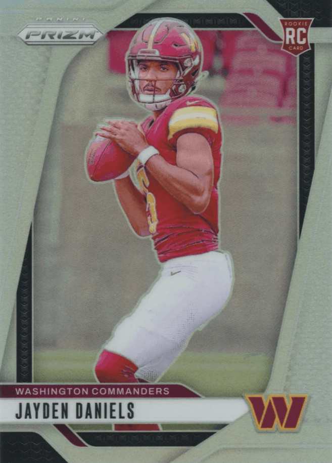 2024 Panini Prizm Football Silver Jayden Daniels #347