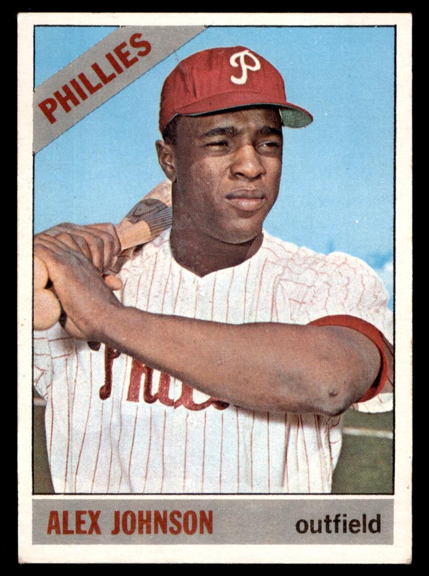 1966 Topps Baseball Alex Johnson #104
