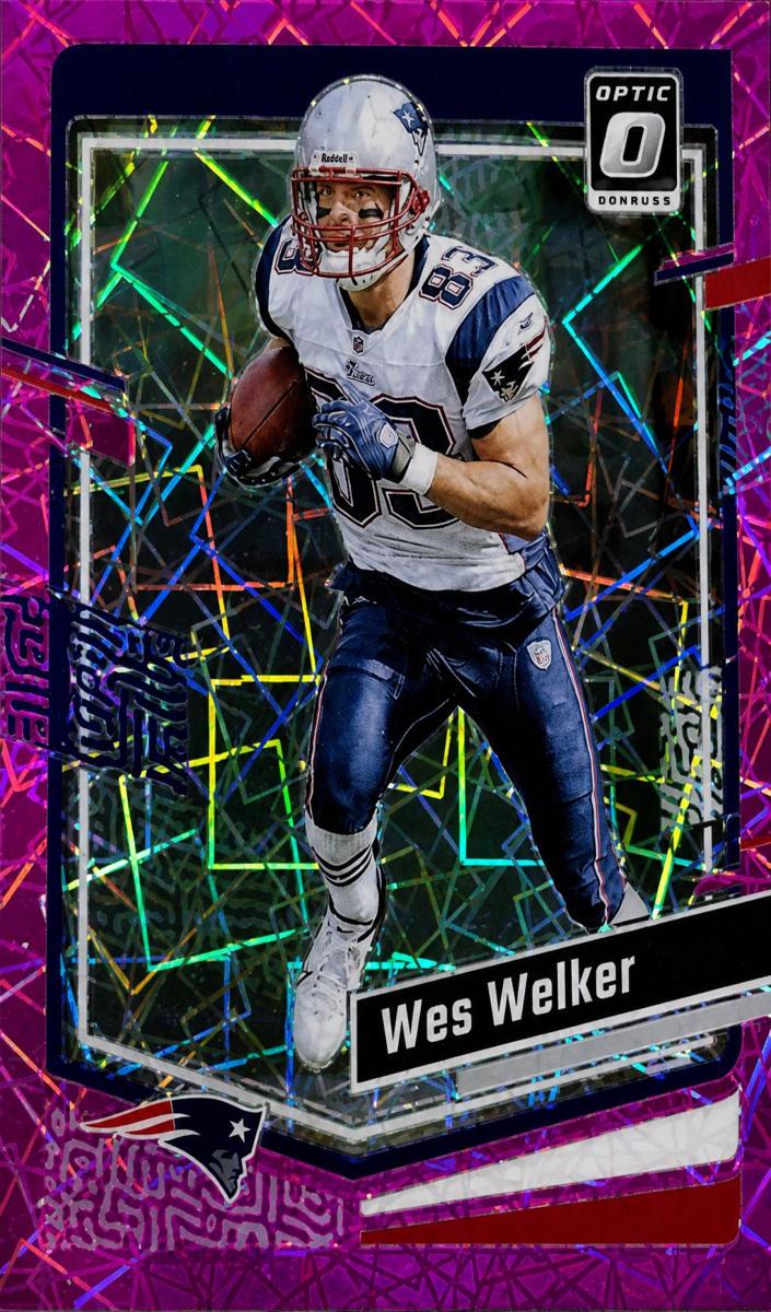2023 Donruss Optic Football Pink Velocity Wes Welker #133