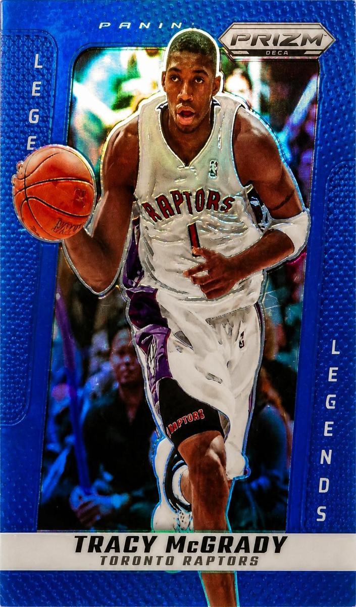 2024 Panini Prizm Deca Basketball Blue Tracy McGrady #230