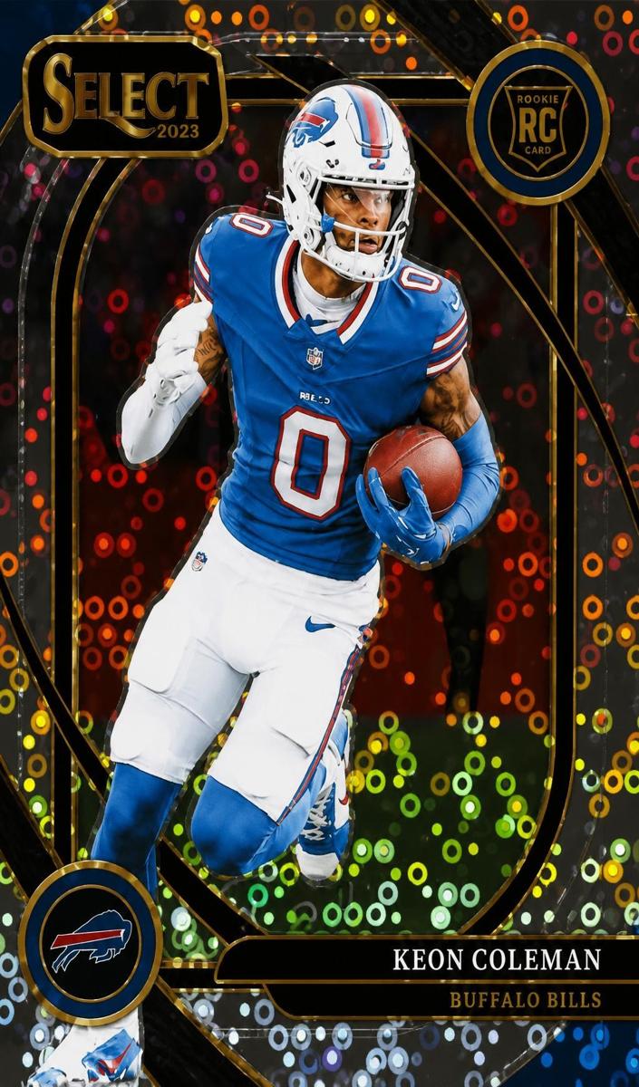 2024 Panini Select Football Disco Keon Coleman #280