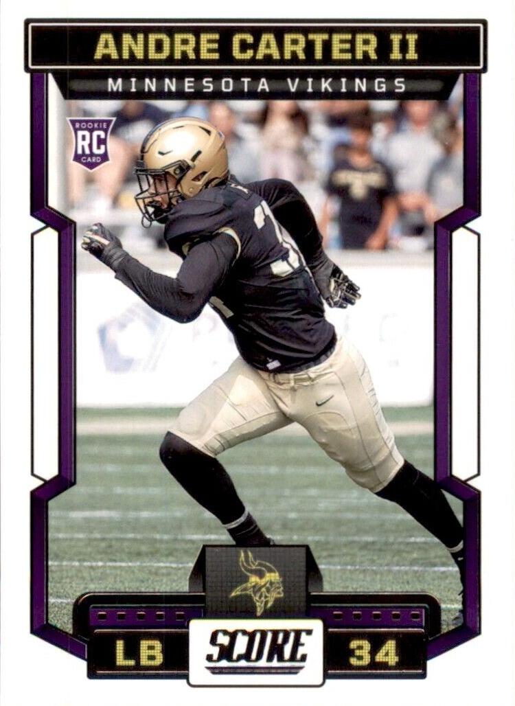 2023 Panini Score Football Andre Carter II #375 CGC 9