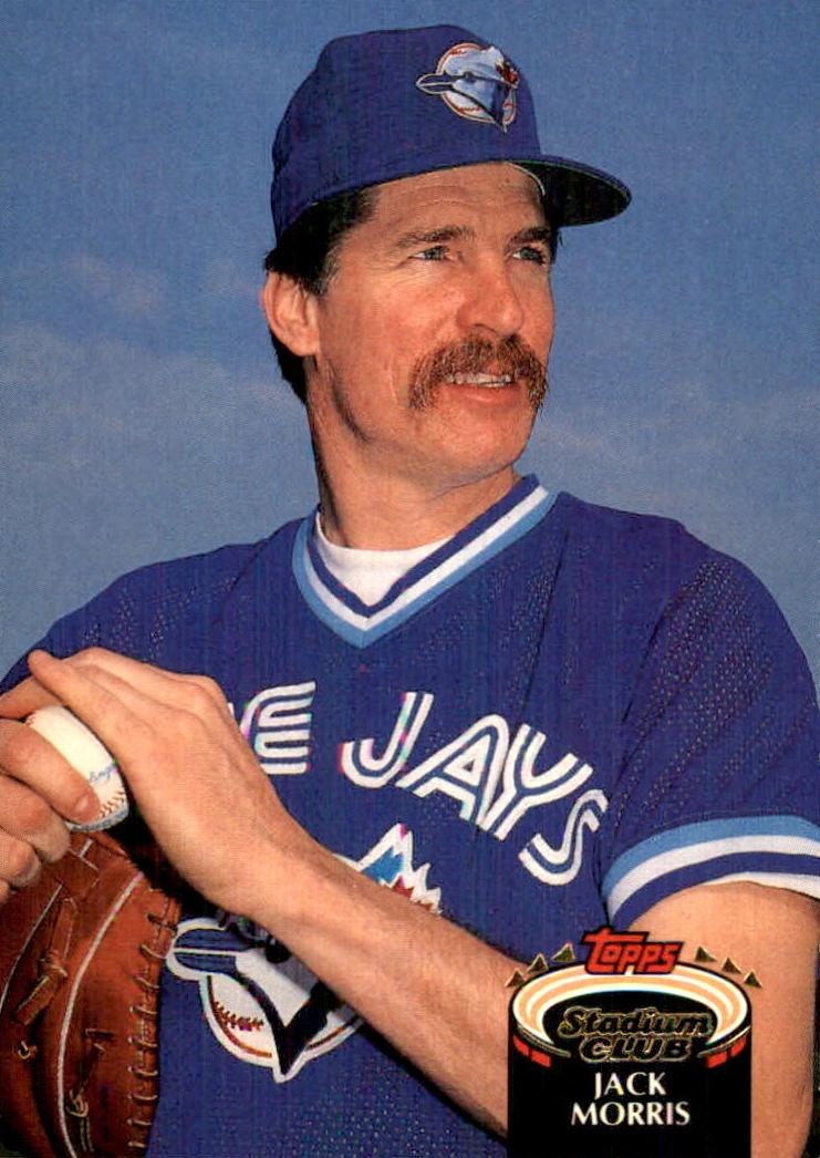 1992 Topps Stadium Club Baseball Jack Morris #640