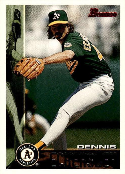 1995 Bowman Baseball Dennis Eckersley #426