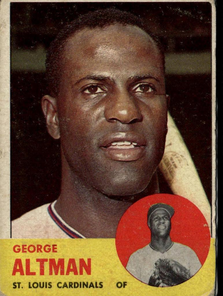 1963 Topps Baseball George Altman #357 PSA 6