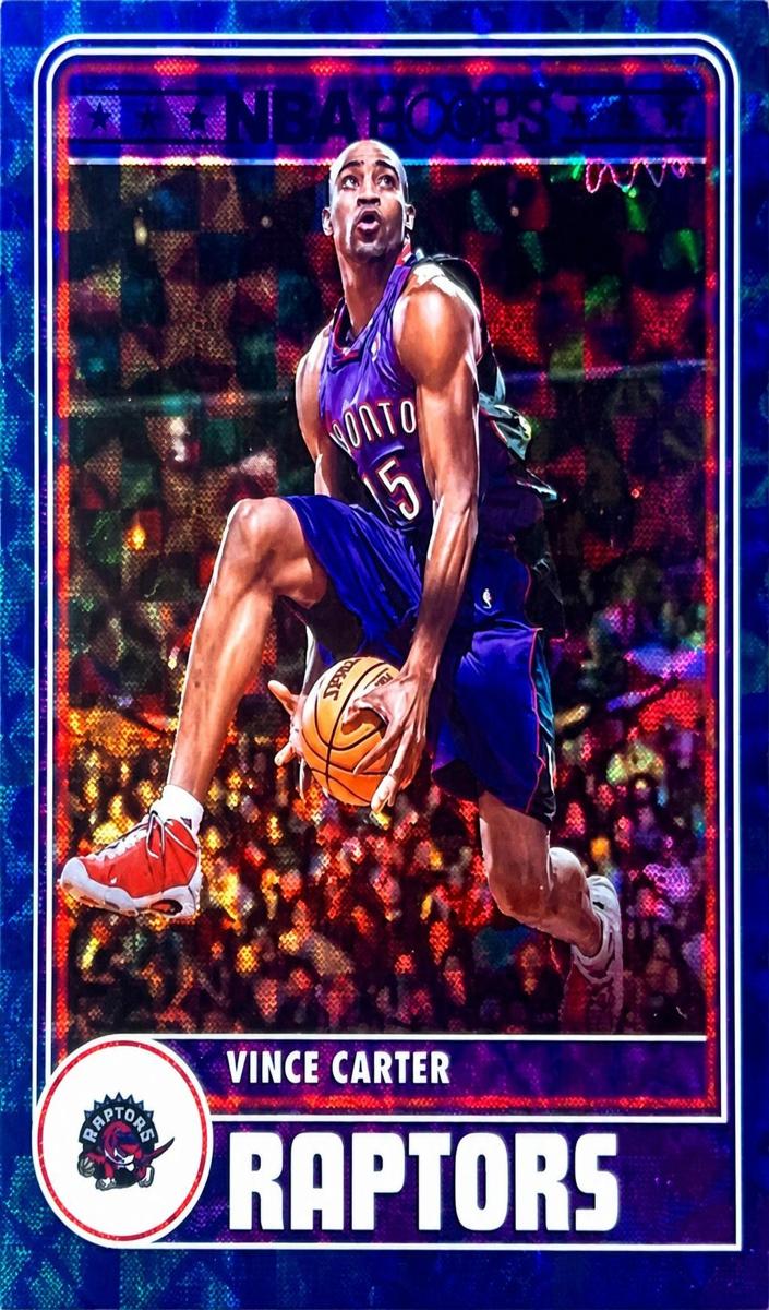2023 Panini Hoops Basketball Hyper Blue Vince Carter #294 PSA 10