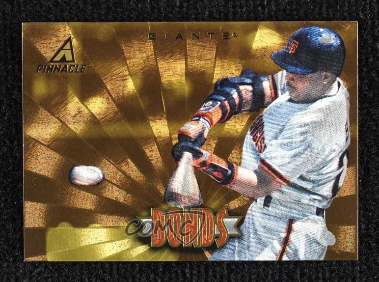1997 New Pinnacle Baseball Museum Collection Barry Bonds #117 PSA 9