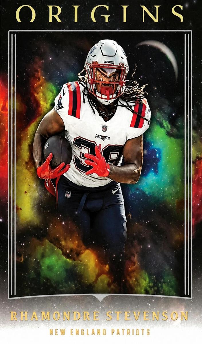 2023 Panini Origins Football Rhamondre Stevenson #76