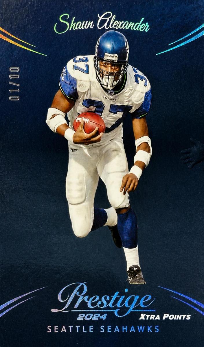 2024 Panini Prestige Football Xtra Points Platinum Shaun Alexander #274