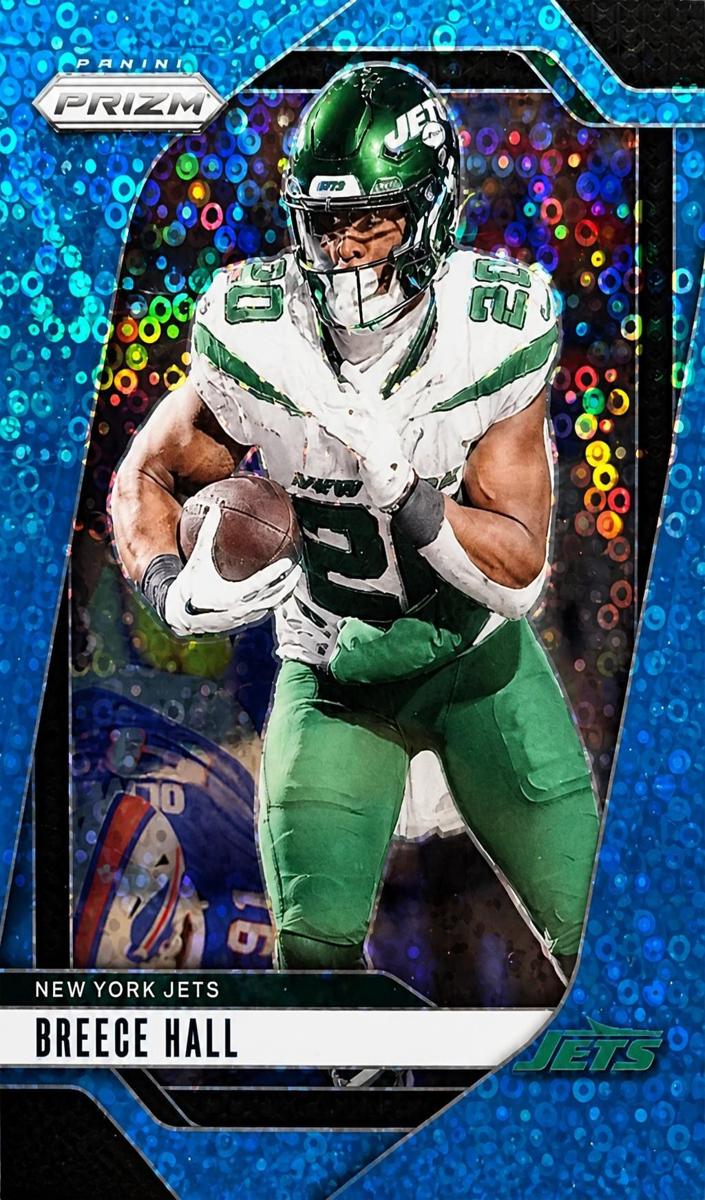 2024 Panini Prizm Football No Huddle Blue Breece Hall #223
