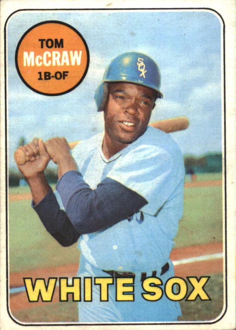 1969 Topps Baseball Tom McCraw #388 PSA 7.5