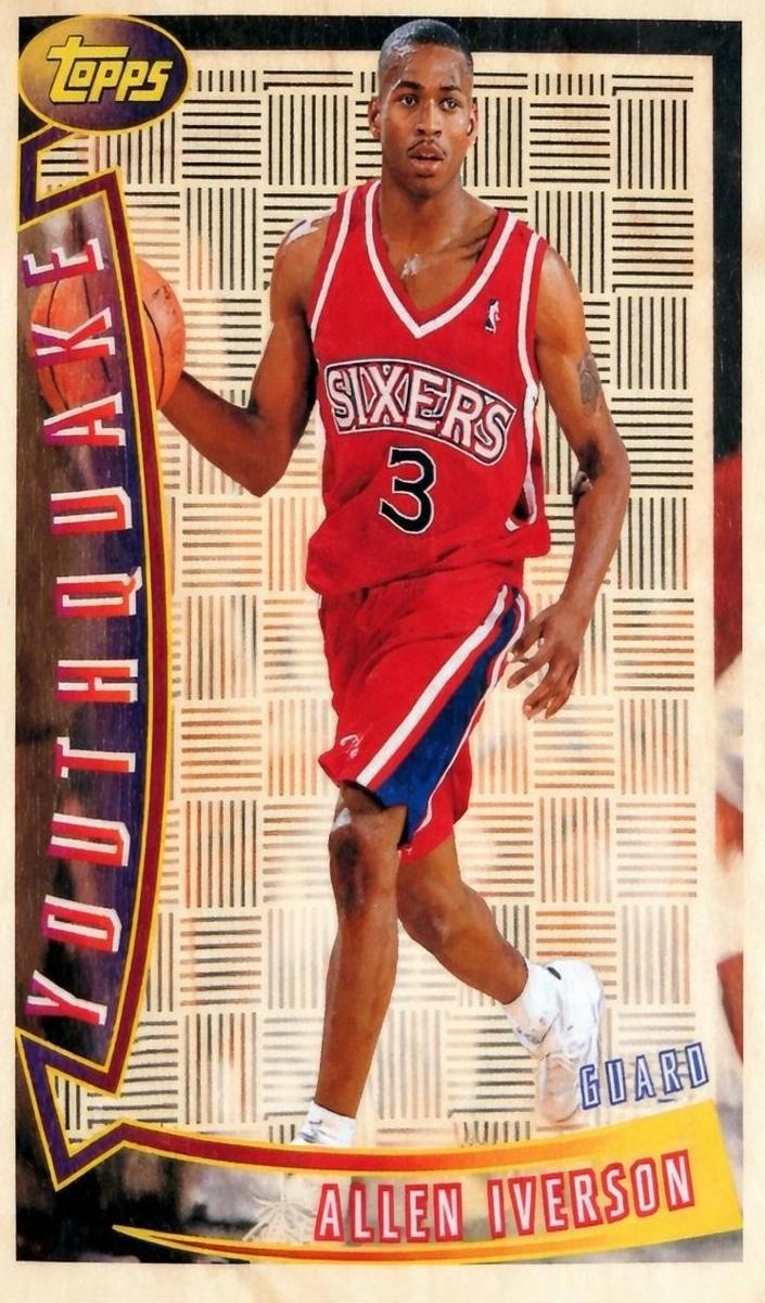 1996 Topps Basketball Allen Iverson #YQ1