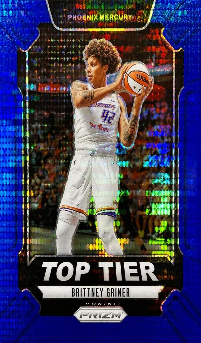 2024 Panini Prizm WNBA Basketball Blue Pulsar Brittney Griner #12