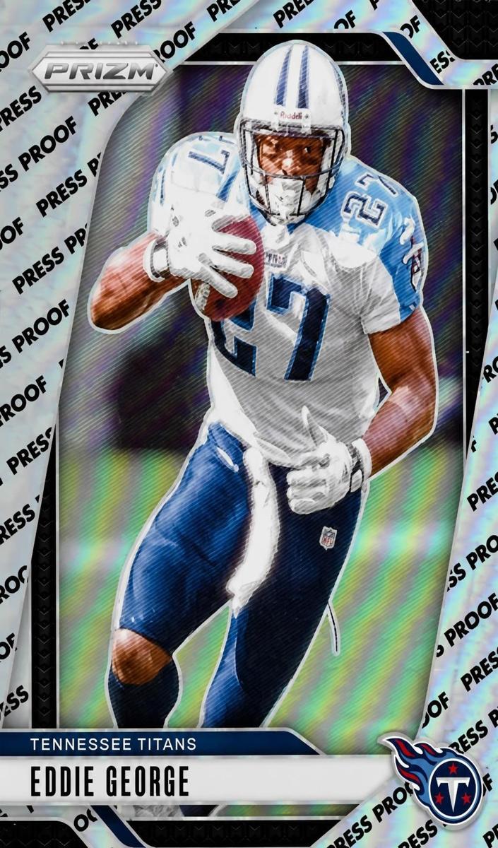 2024 Panini Prizm Football Press Proof Eddie George #285